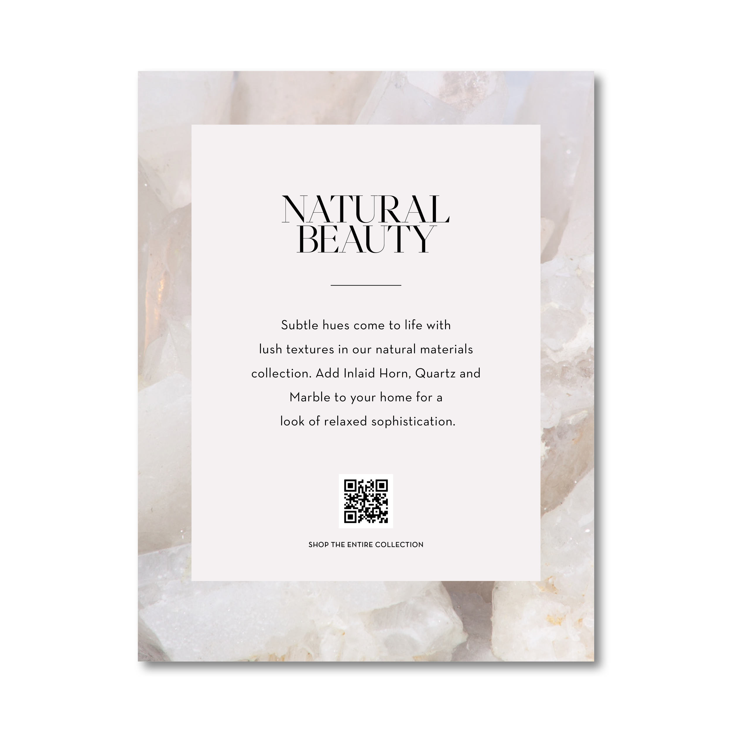 8.5x11” 60# Cover | Feature Sign