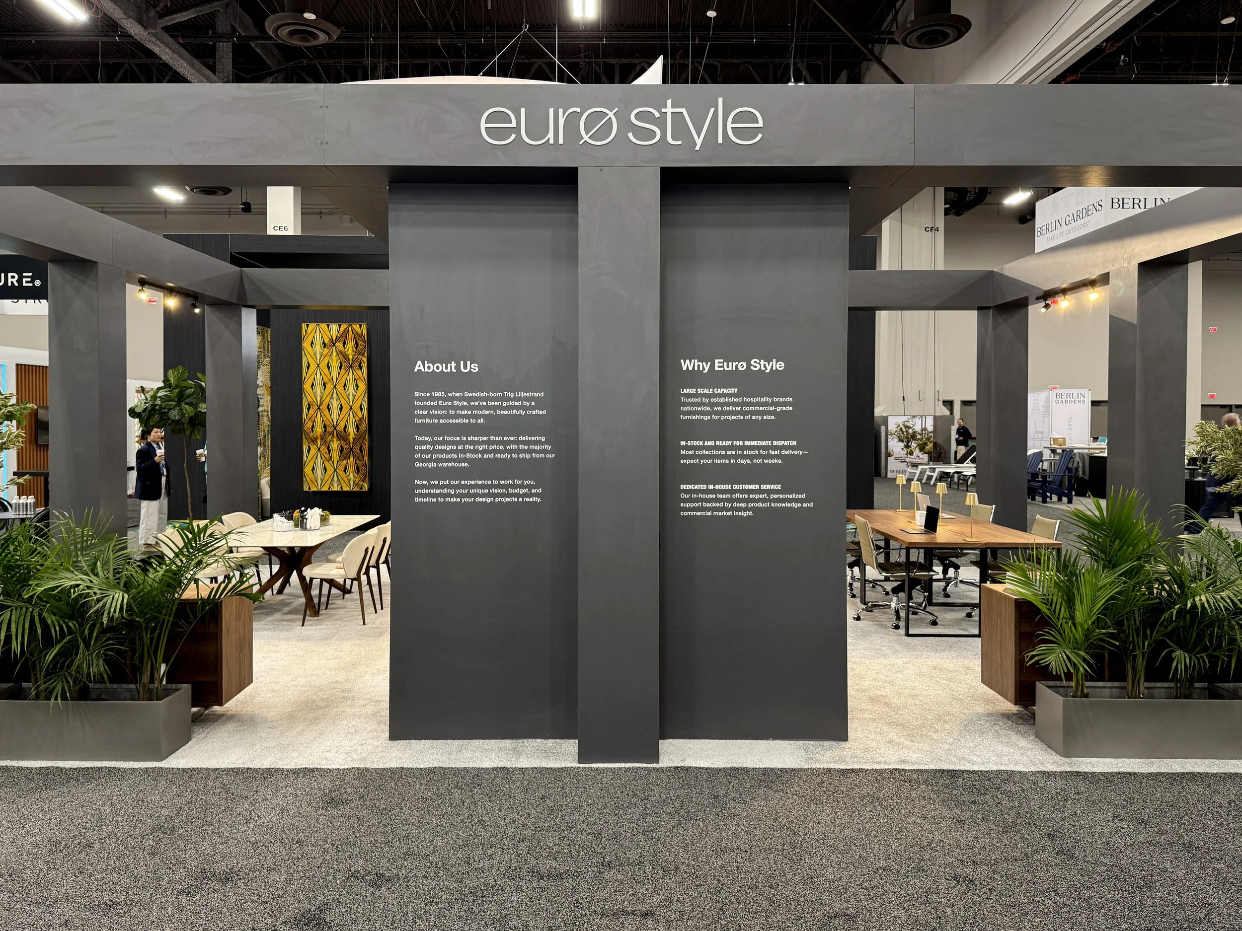 HD Expo Booth Back Side