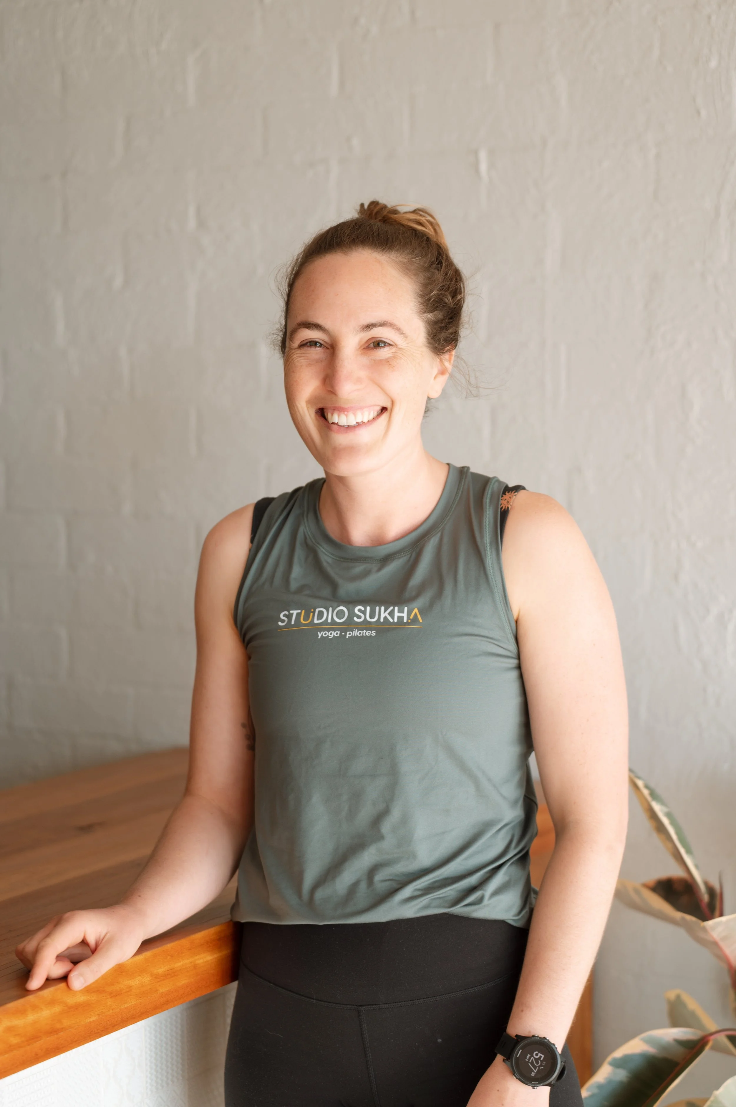 Lisa, yoga instructor at Studio Sukha in Horsham