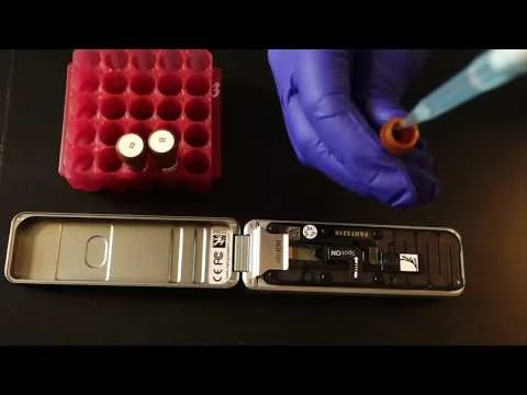 Washing MinION Flow Cell