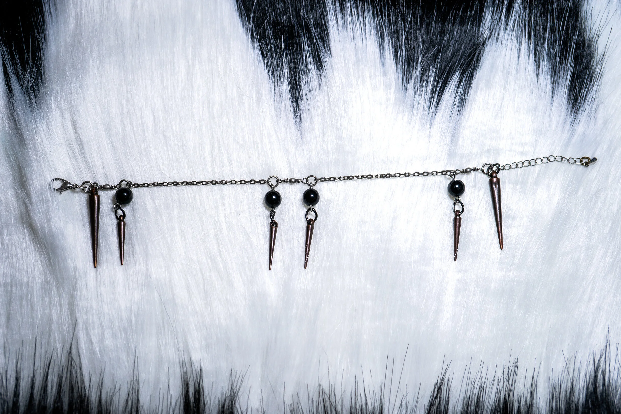 Unholy Rosary:  “Fangs of the Sixth Circle” Bracelet 