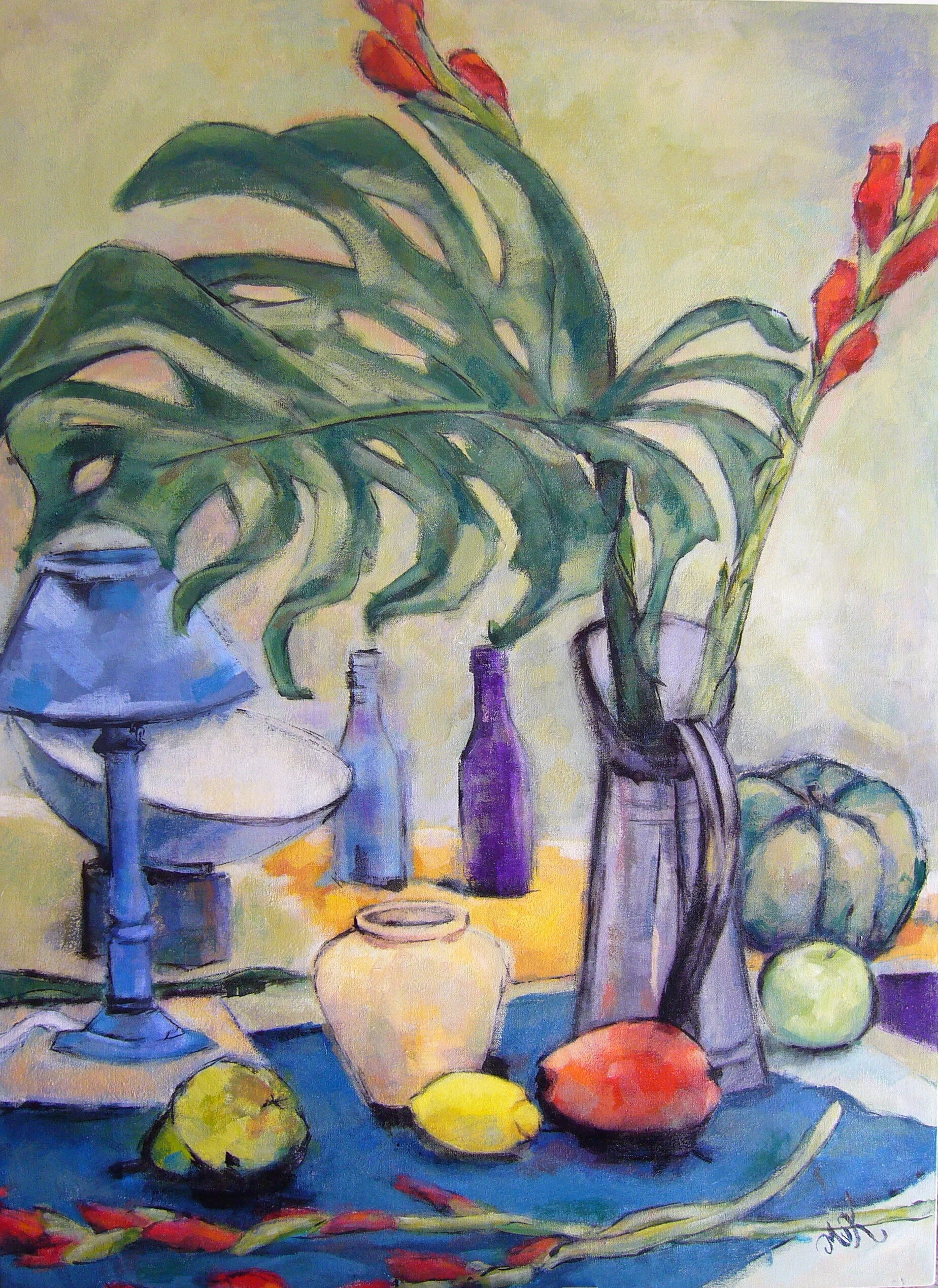 Still Life with Monsterio Leaf.JPG