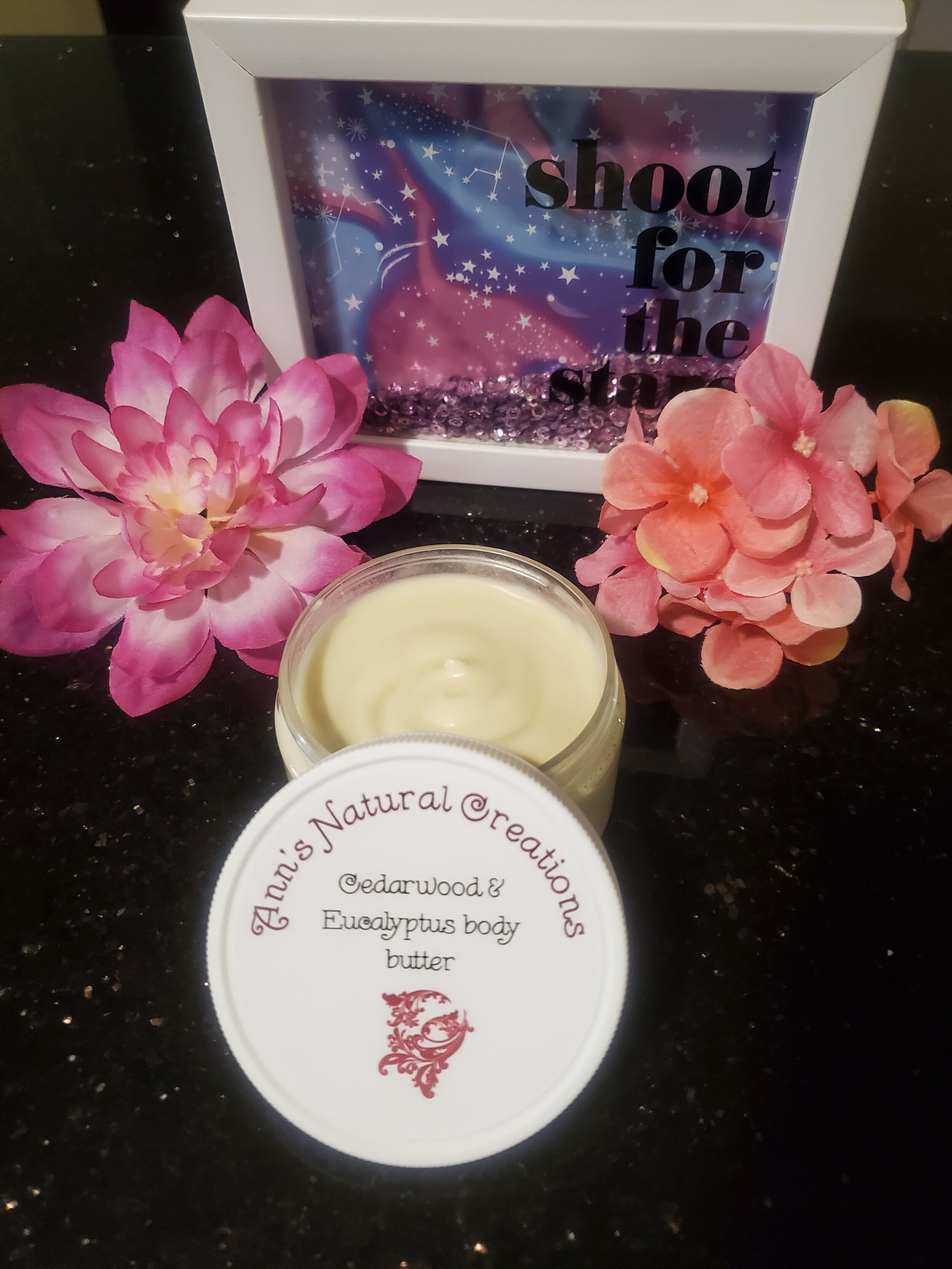 Cedarwood and Eucalyptus shea body butter