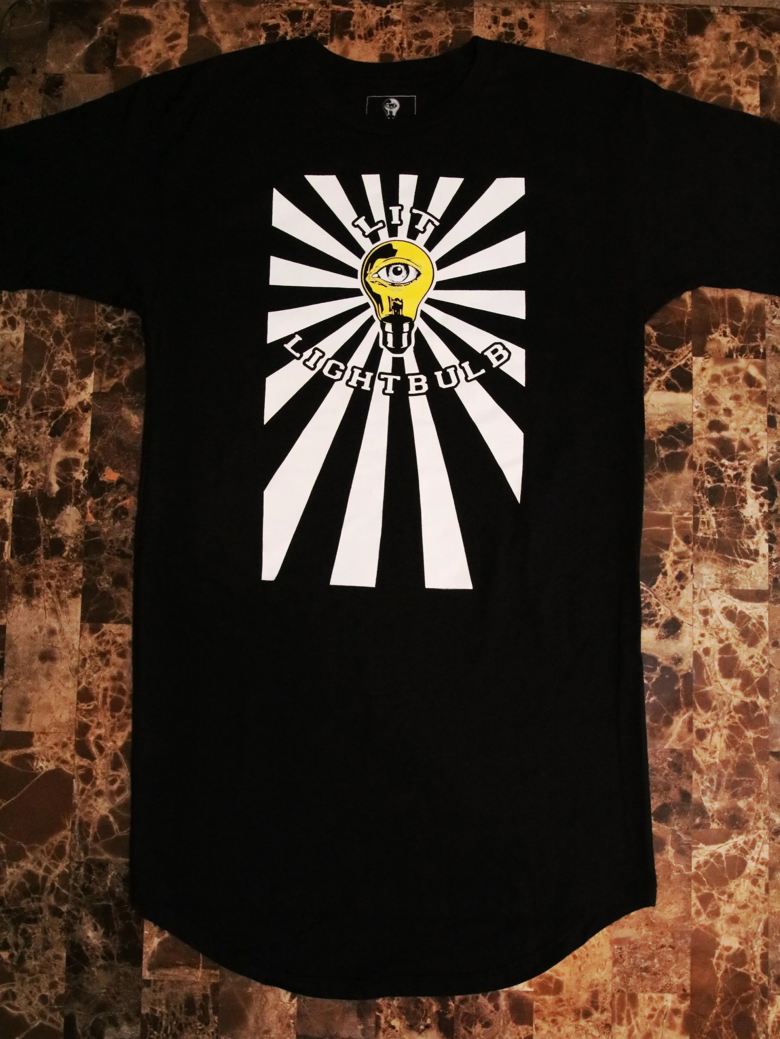 Lit LightBulb - Long Tail Tee