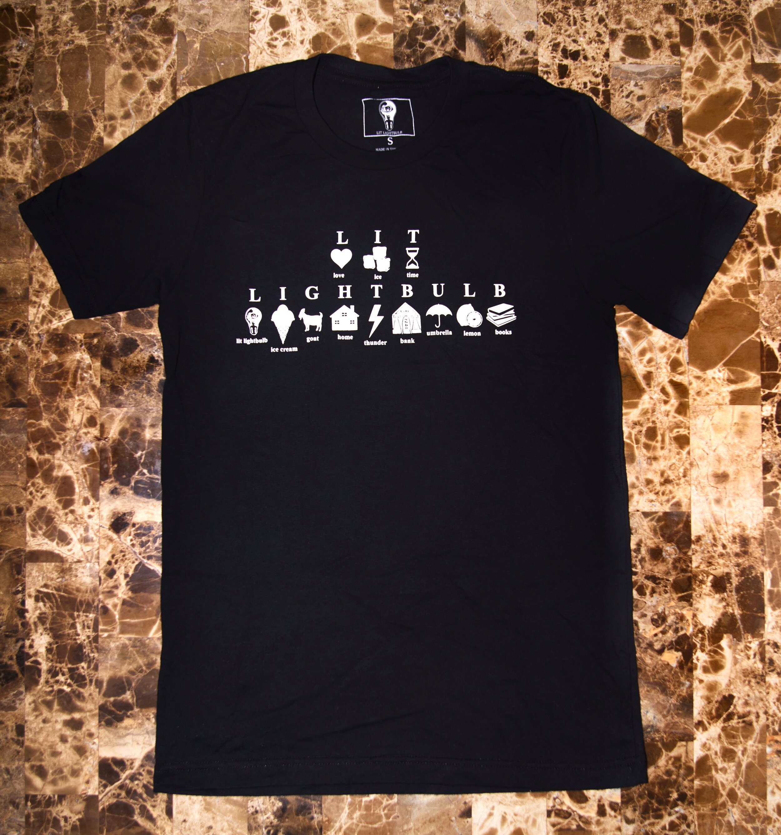 Lit LightBulb - Emoji Tee