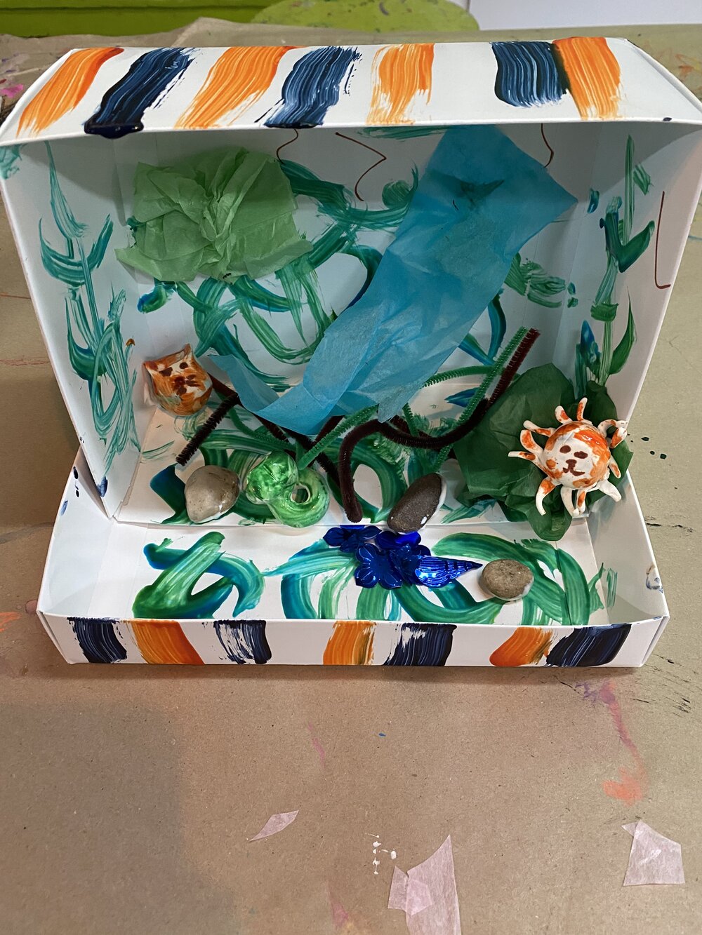 Crafty Moms Share: Jungle Diorama/ Playscape--Jo-Ann Summer Craft Challenge