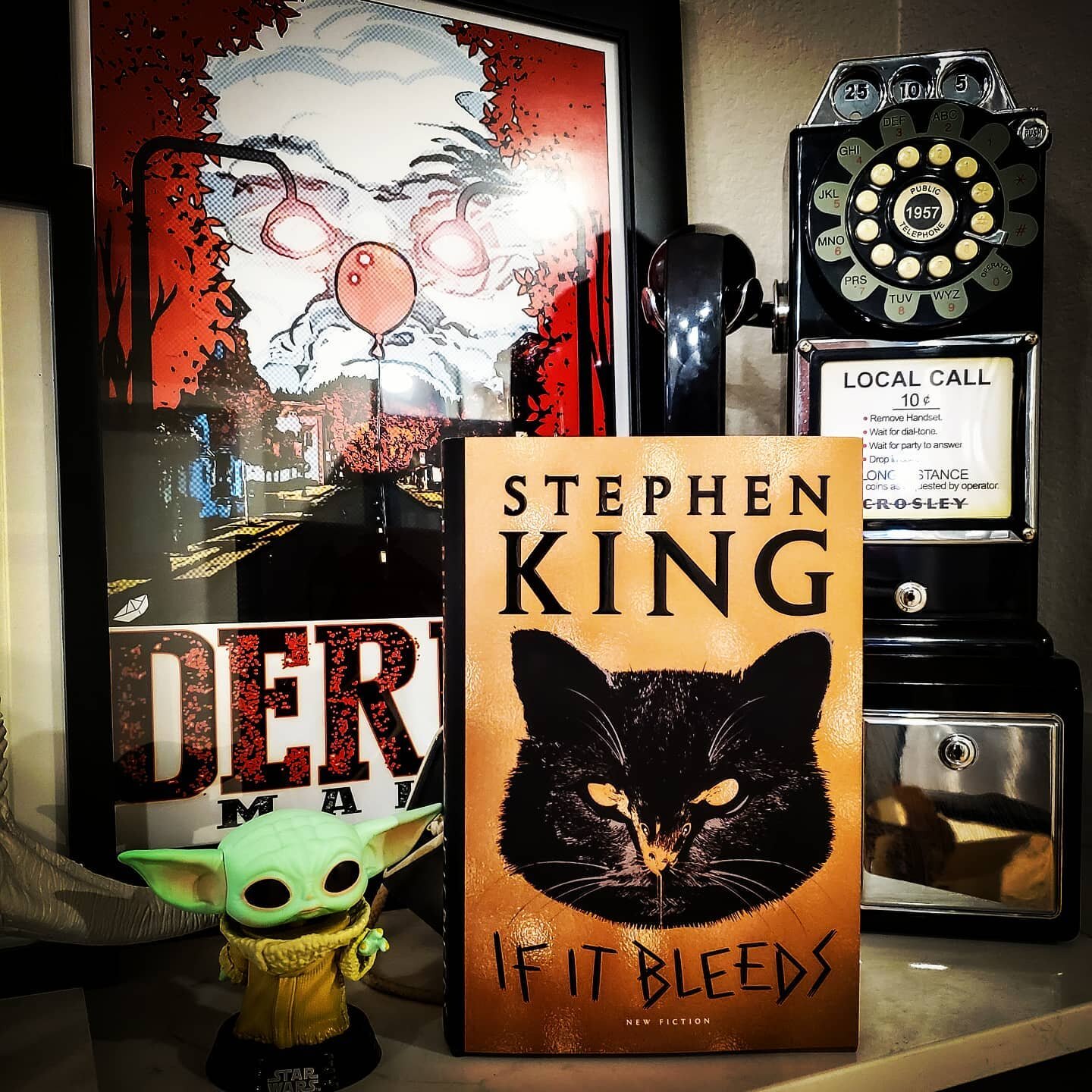 Just finished If It Bleeds by Stephen King. There were some bright spots. If you haven't read the Bill Hodges trilogy and The Outsider then this will have some spoilers in it for you. I enjoyed it, but I enjoy all of his work.