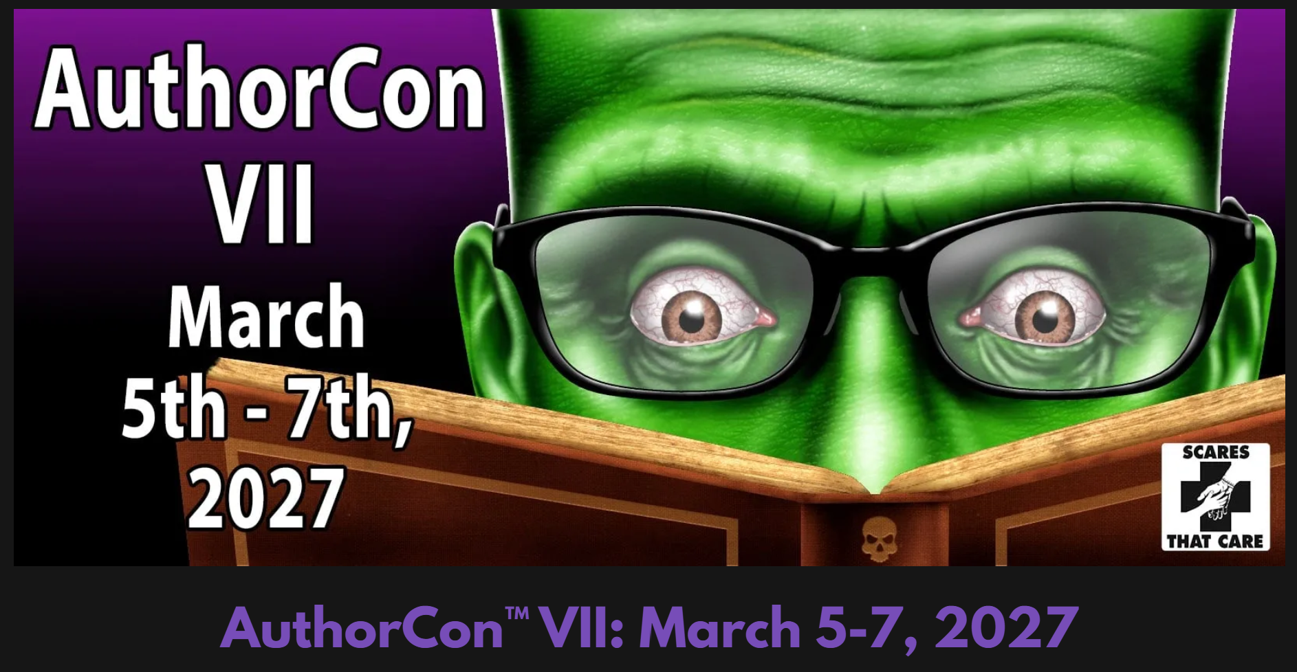 AuthorCon VII: Scares That Care
