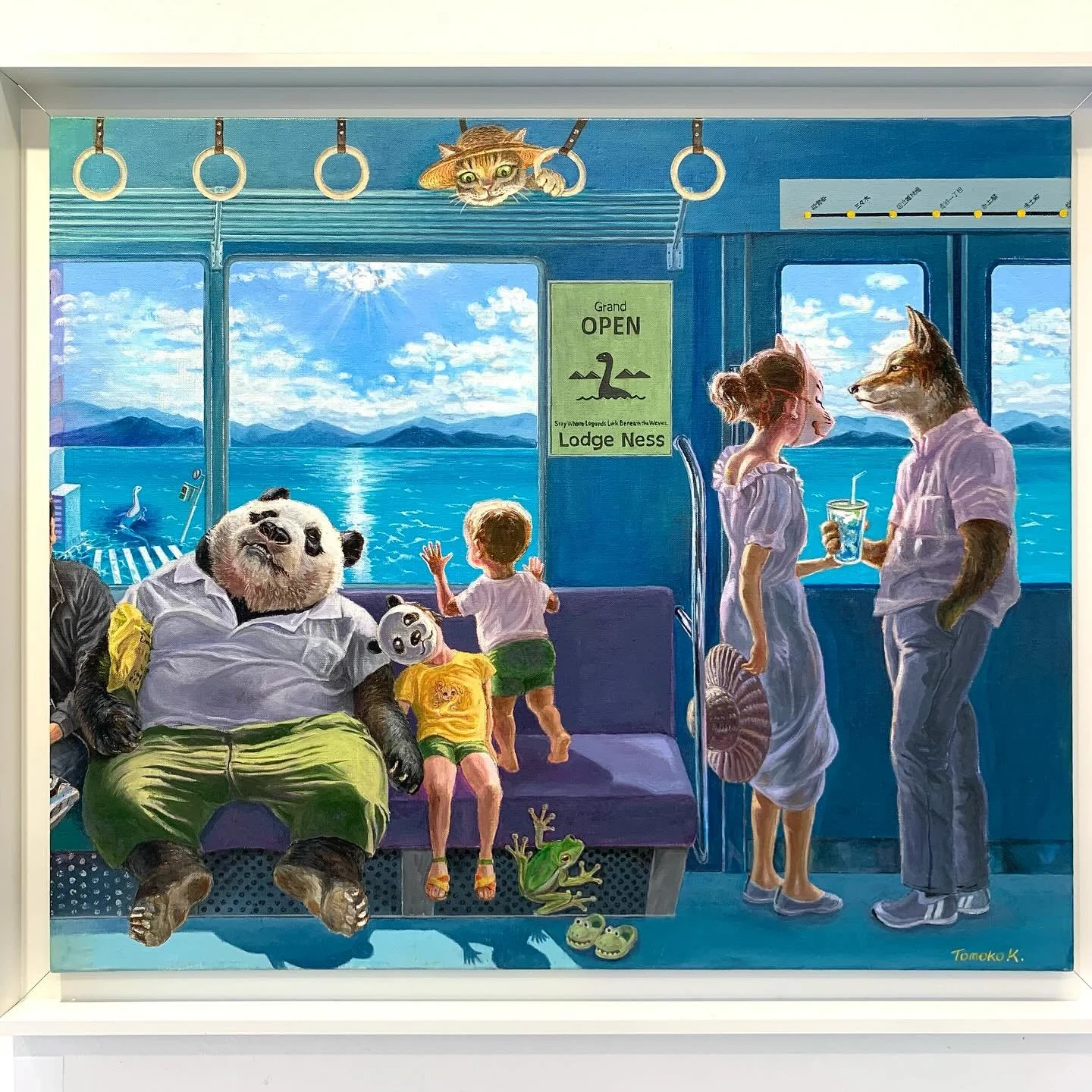 こんにちは！並樹画廊(京橋)の藤井です！今週の展示のご案内です🎨
11月12日(水)〜17日(月)
12:00〜17:00(最終日は15:00まで)
かわしまともこ個展-ANIMAL PARTY-
@kennykuro 

個展を経るごとにファンが増えていってますが、まだまだもっとたくさんの方に見て知っていただきたい作家さんです。
ぜひ足をお運びくださいませ。

並樹画廊
東京都中央区京橋2-7-12 並木ビル2階

ご来廊の際にはウェブサイト、𝑆𝑁𝑆ページ等でご確認の上お越しください。