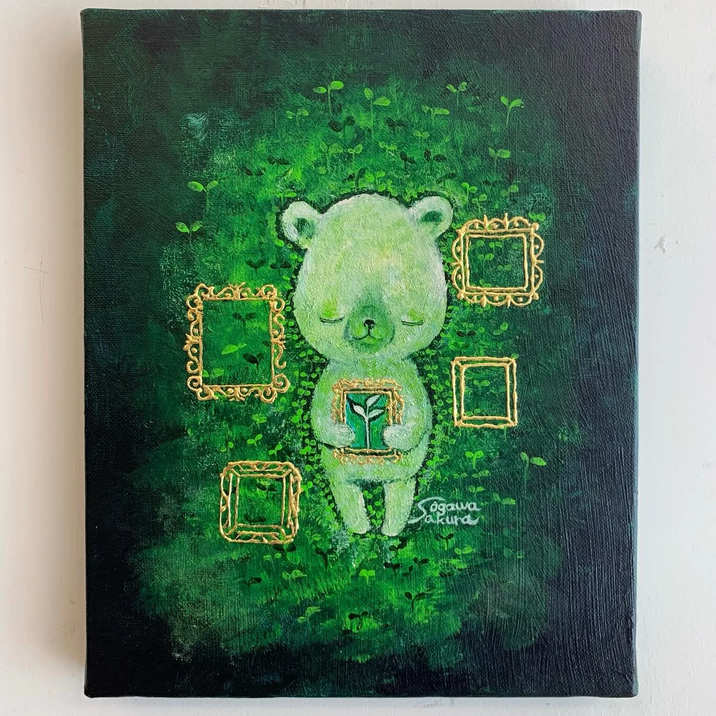 こんにちは！並樹画廊の藤井です🦭今日も良いお天気ですね。
さて、ただいま並樹画廊では12月15日(月)まで「おがわさくらと特別な一枚絵展」を開催しております。
作家インスタ&rarr; @ogawa_sa.kura 
11:00〜18:00(最終日は15:00まで)
並樹画廊
東京都中央区京橋2-7-12 並木ビル２階

作家さんのこれまでの活動の中でリクエストをいただいたイメージやオーダーいただいたイメージをもとに制作した作品が展示されて、明るく優しい空間となっております。
絵画作品だけでな