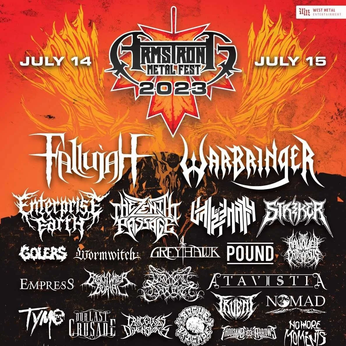 Get Ready For The Pit w/ ARMSTRONG METALFEST's Spotify Playlist For 2023 Lineup