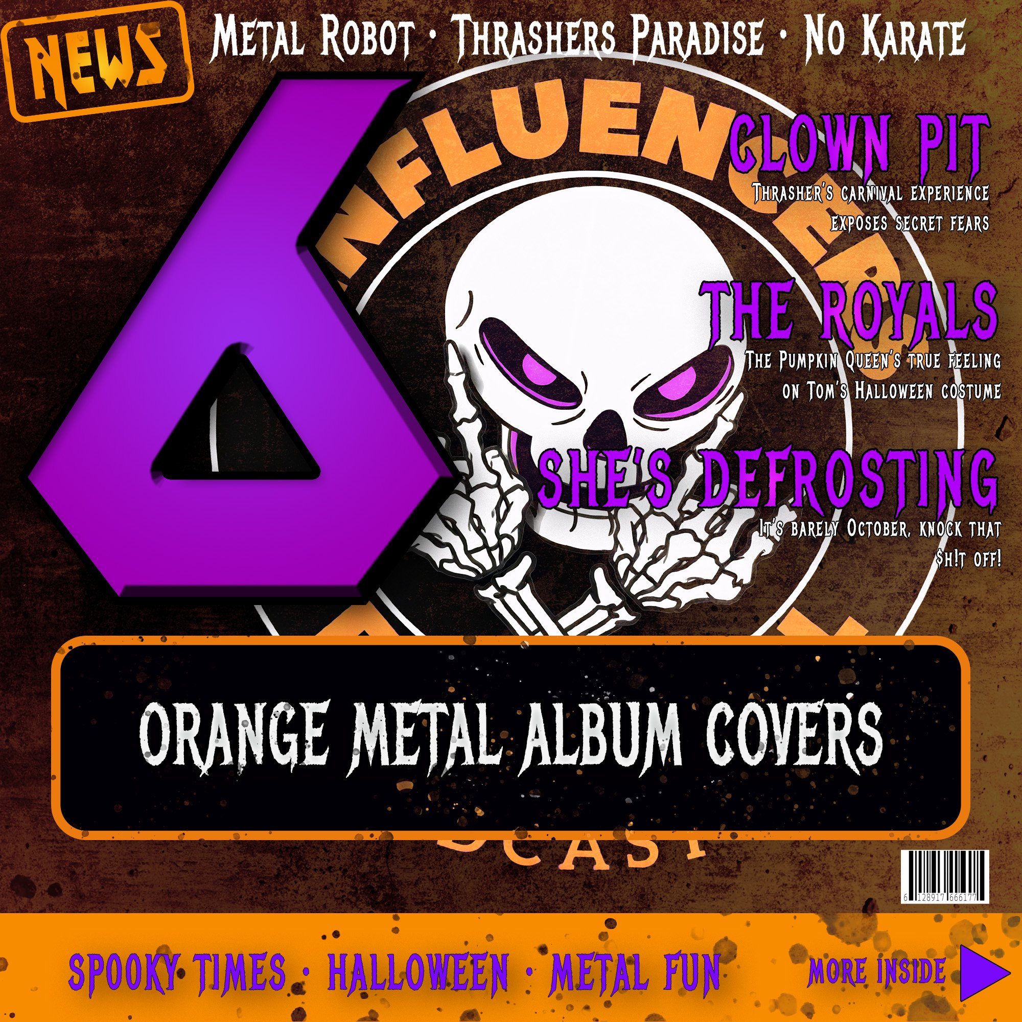 IoMP 193: 6 Orange Metal Album Covers