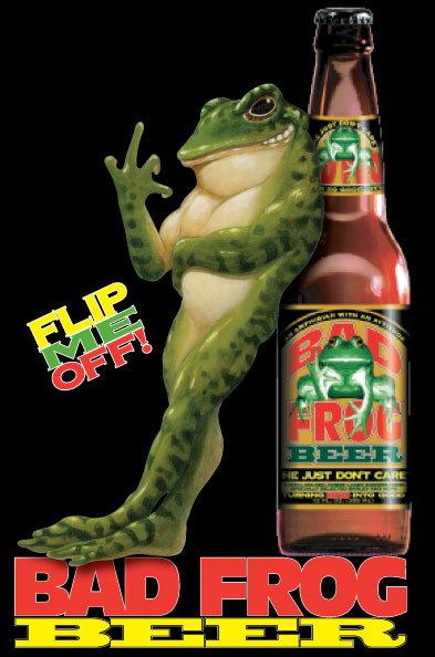 bad frog beer case
