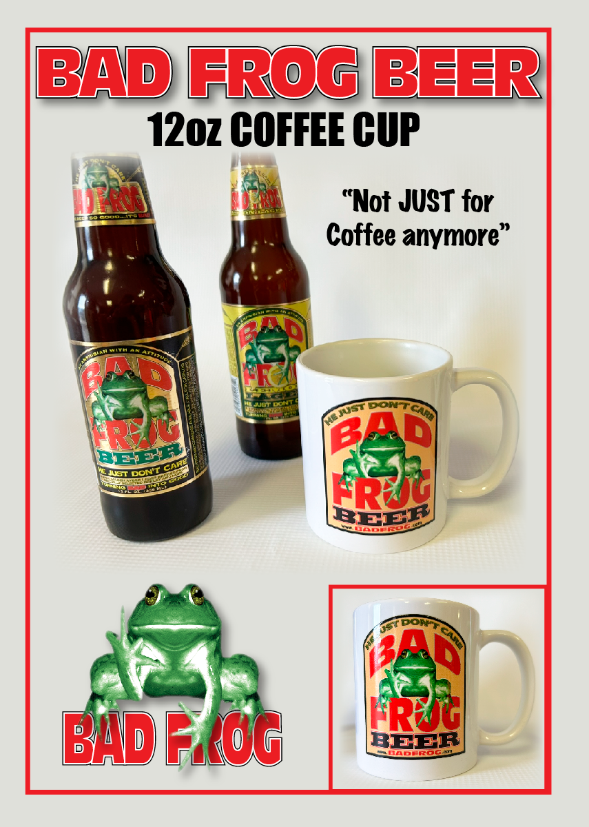 BAD FROG Beer COFFEE Mug 2.png