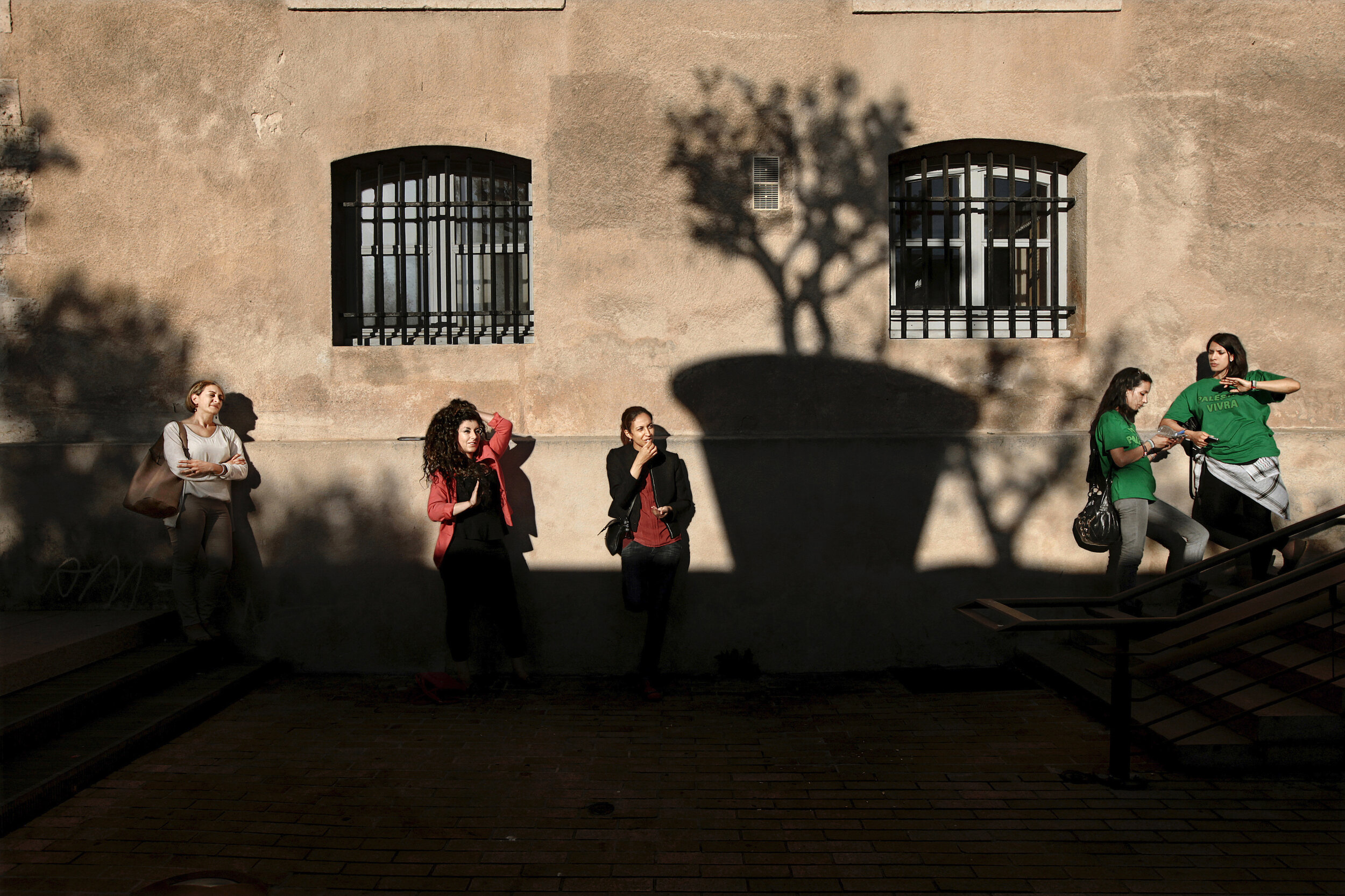   France. Marseille. 2014. Near the Town Hall Square.        