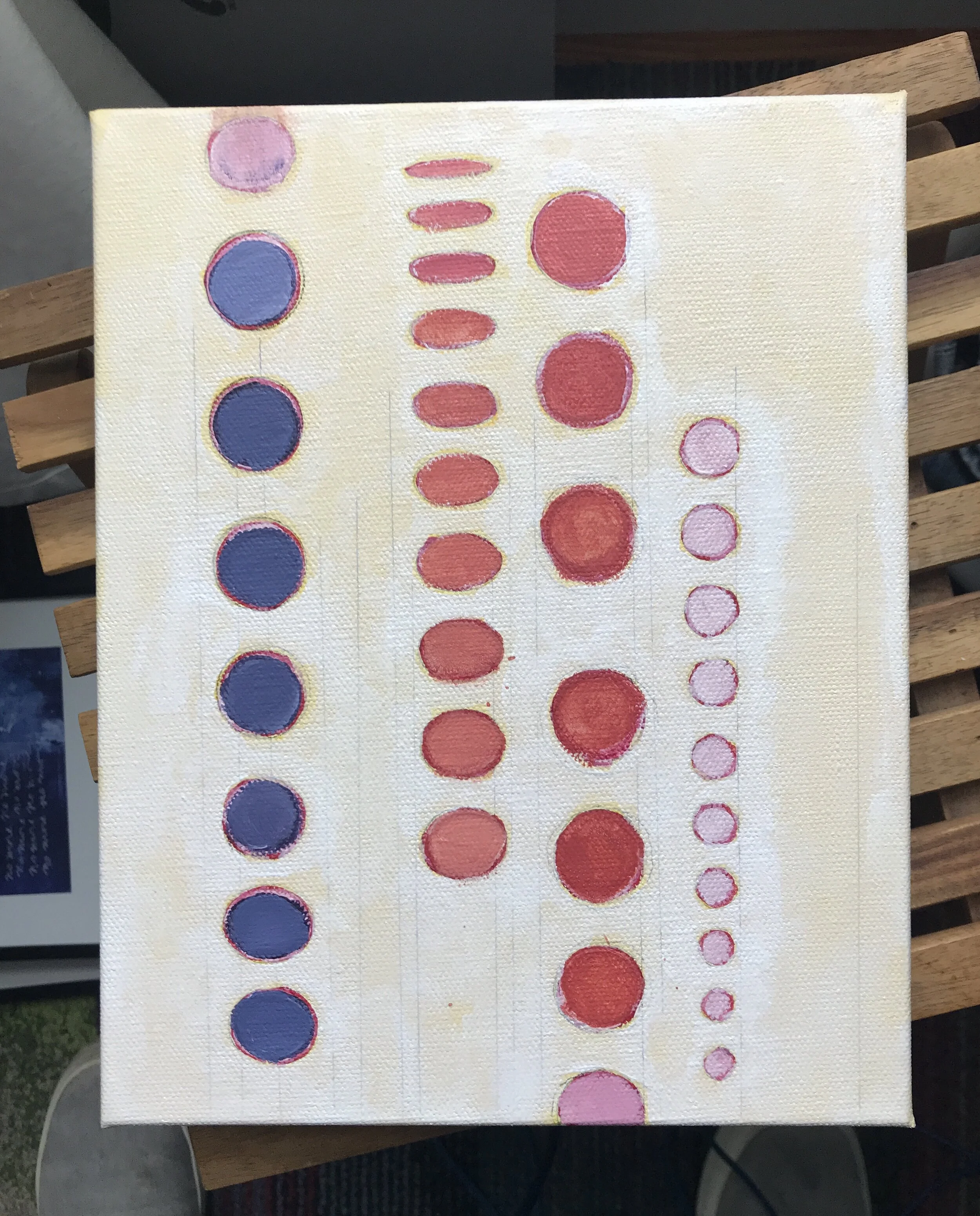  Earlier version, quite similar to finished version. 