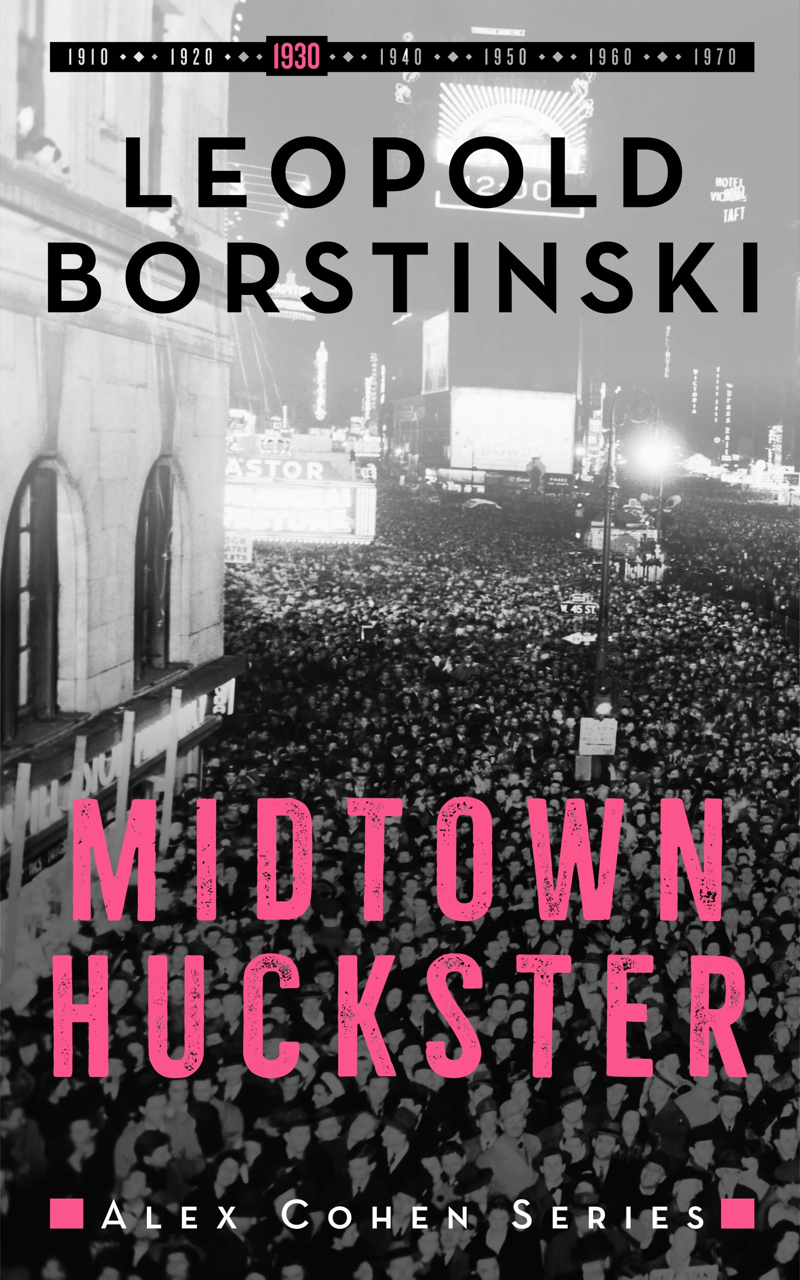 Midtown Huckster by Leopold Borstinski