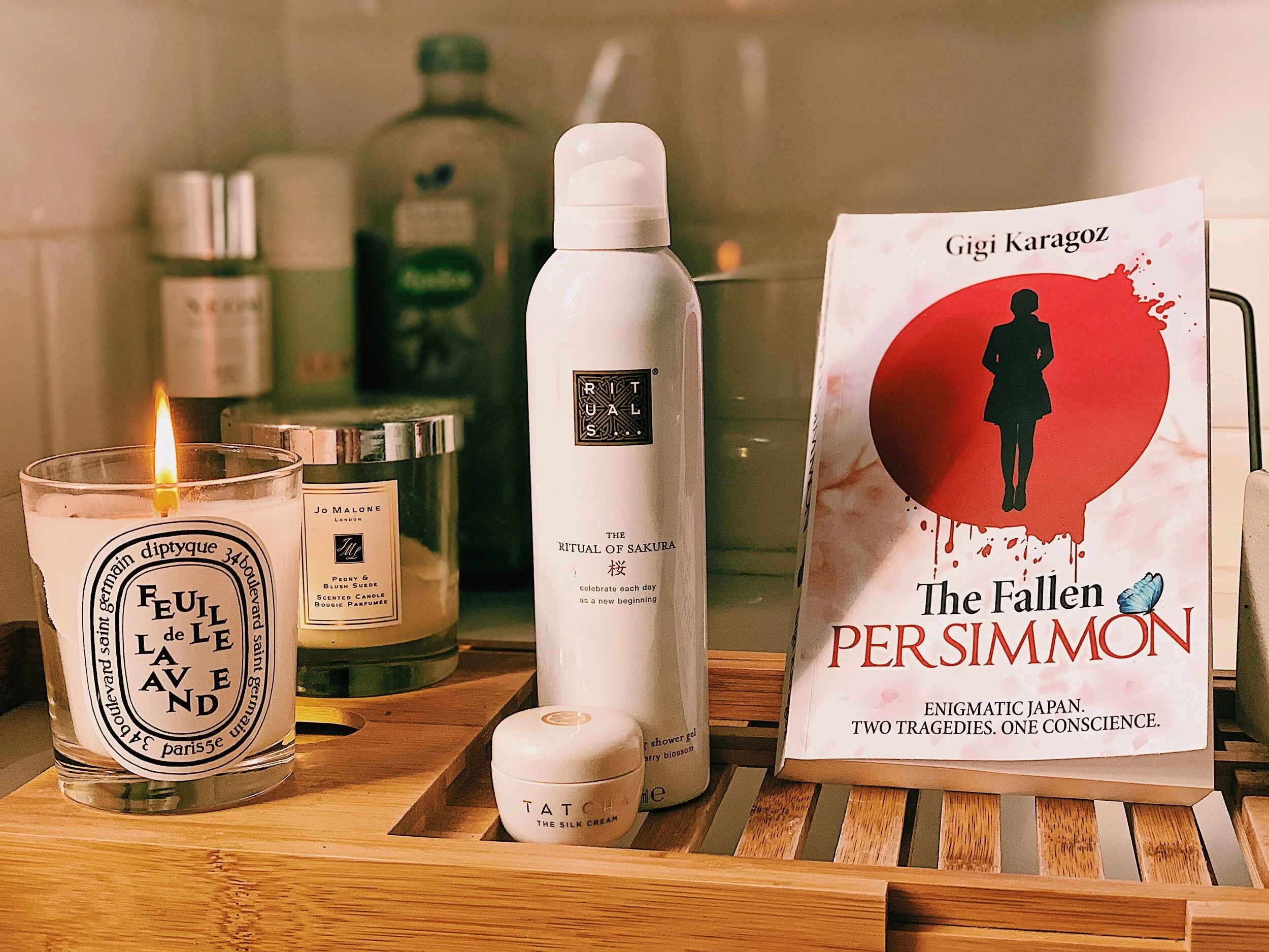 The Fallen Persimmon by Gigi Karagoz