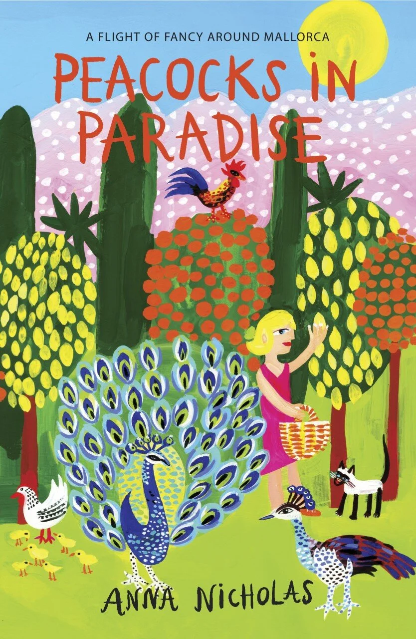 Peacocks in Paradise by Anna Nicholas