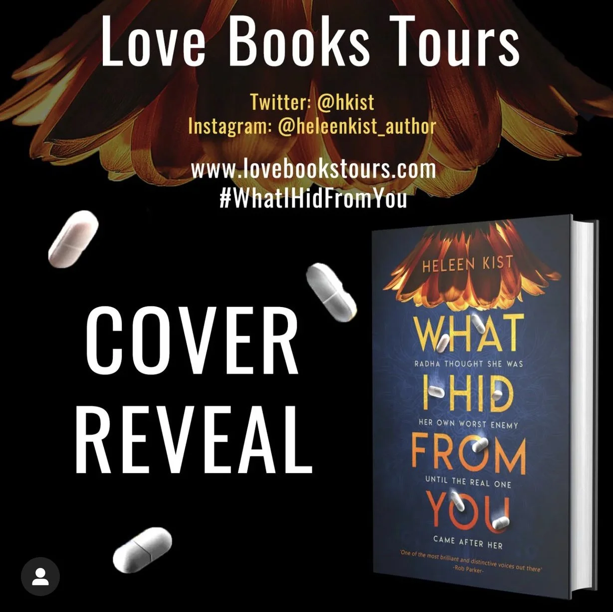 What I Hid From You by Heleen Kist - cover reveal!