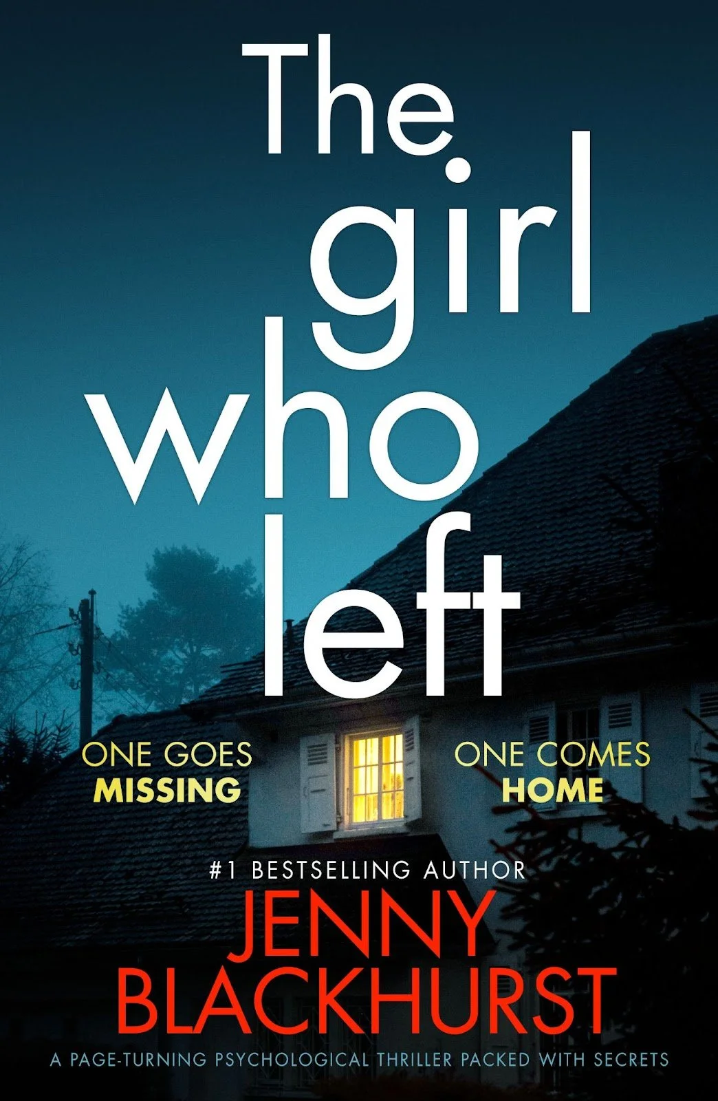 The Girl Who Left by Jenny Blackhurst