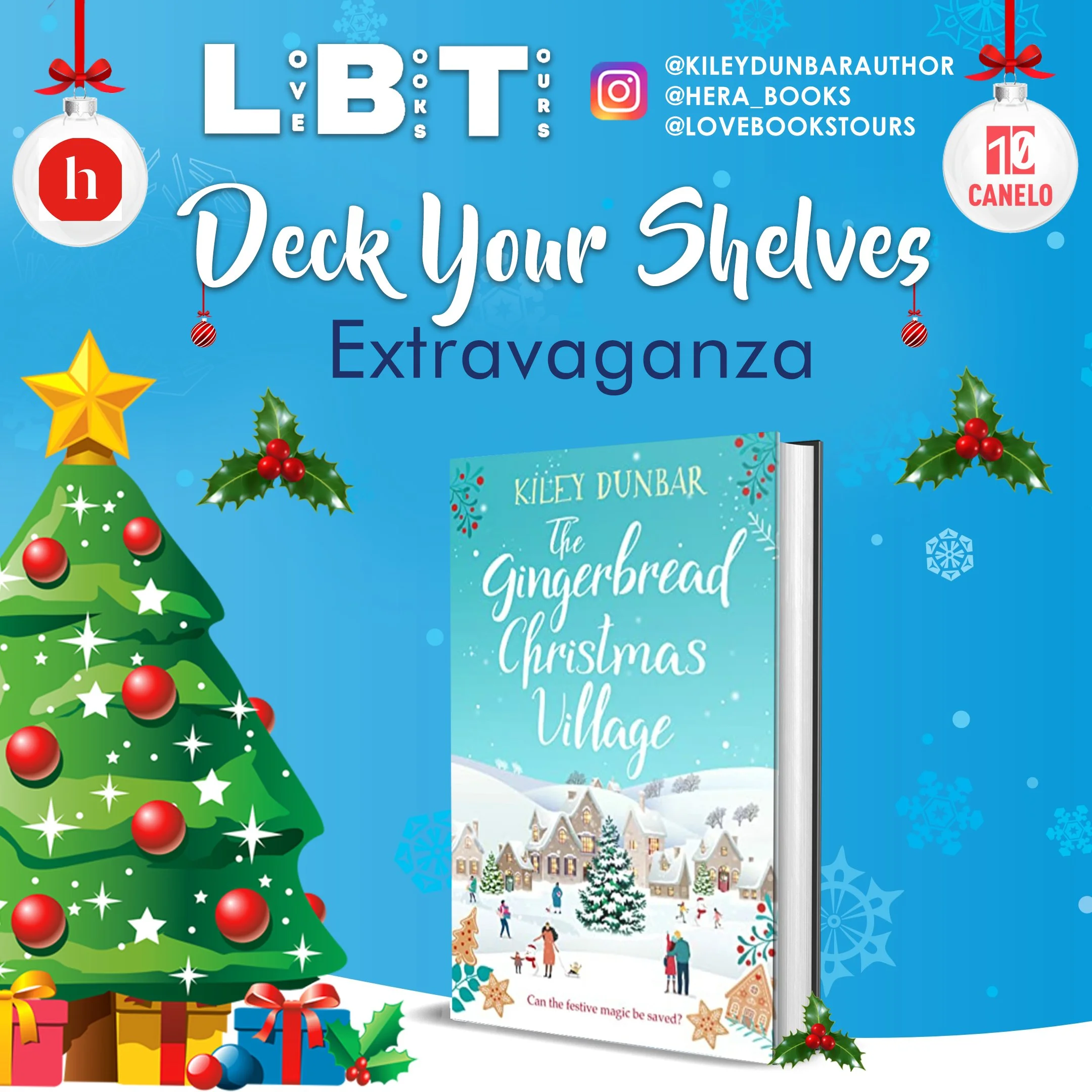 The Gingerbread Christmas Village by Kiley Dunbar