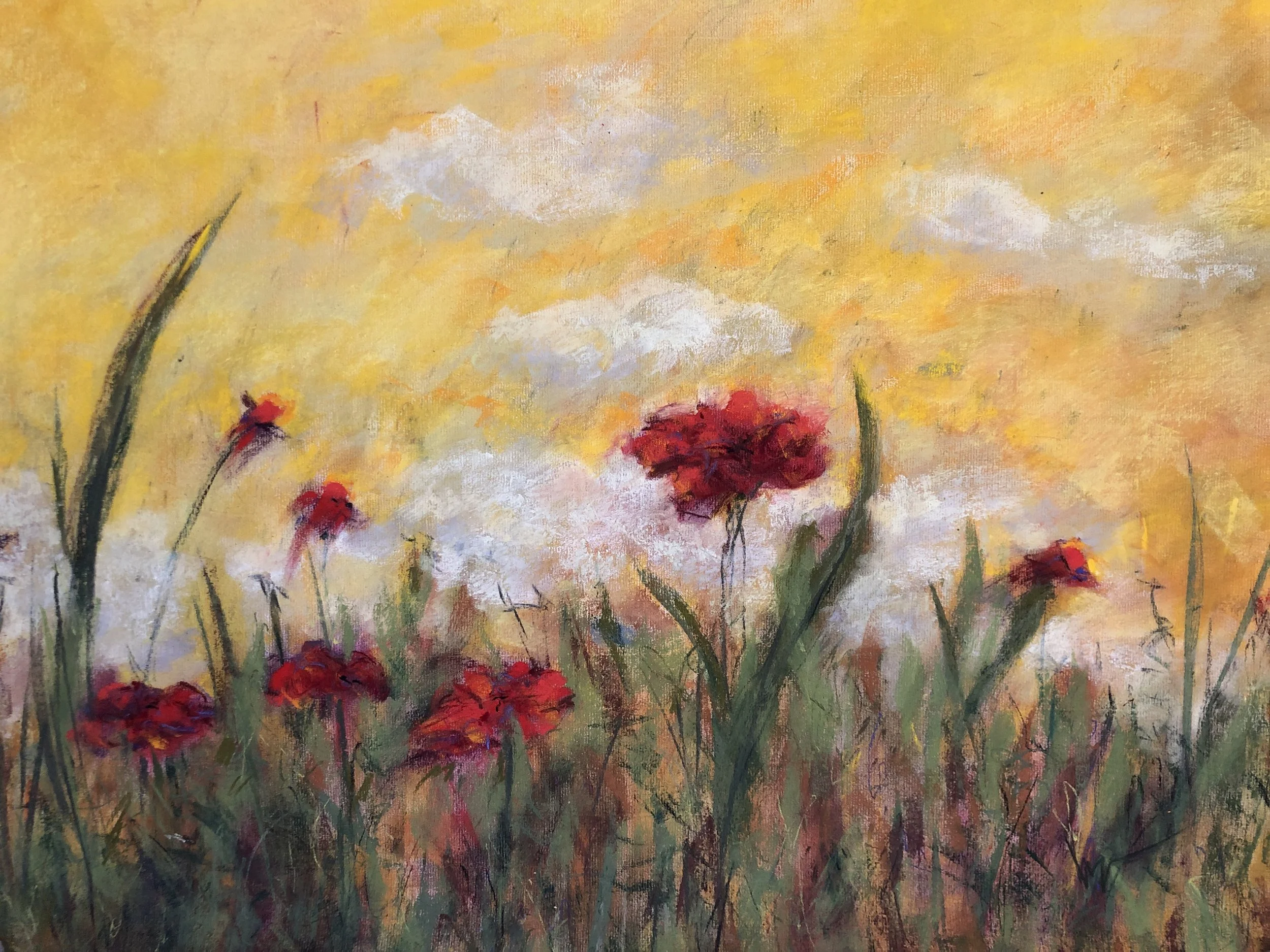 Flowers in a Field 