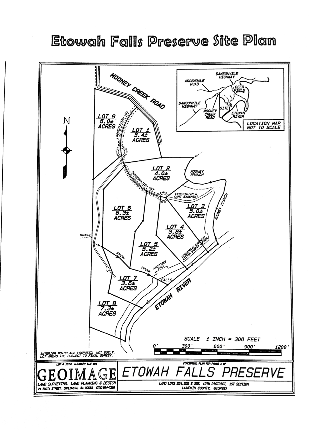 Etowah Falls Preserve Information — North Lakeside Realty