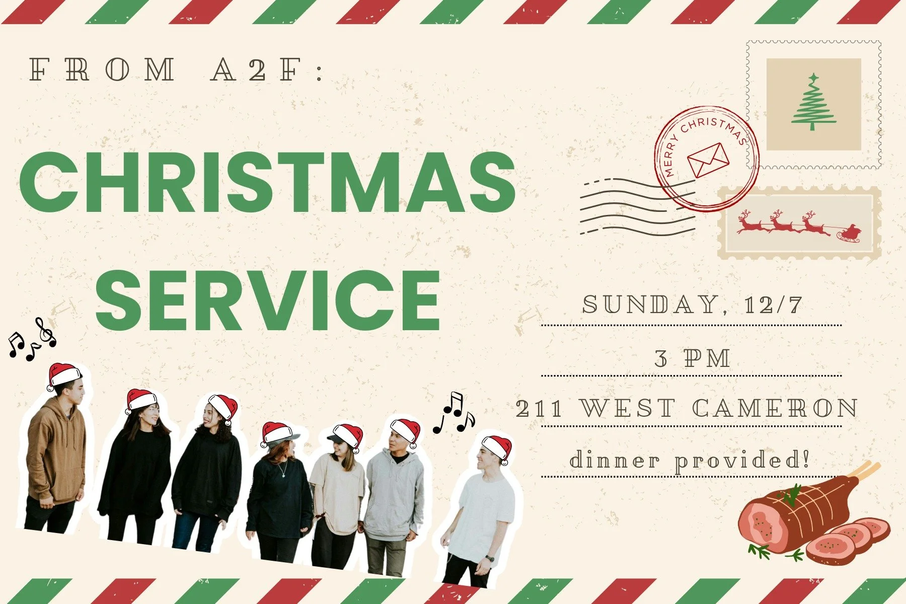 Our last Sunday service of 2025! 
Come end the year right with a Christmas message and praise.

3P at 211 West Cameron this Sunday! ⛪🎄
