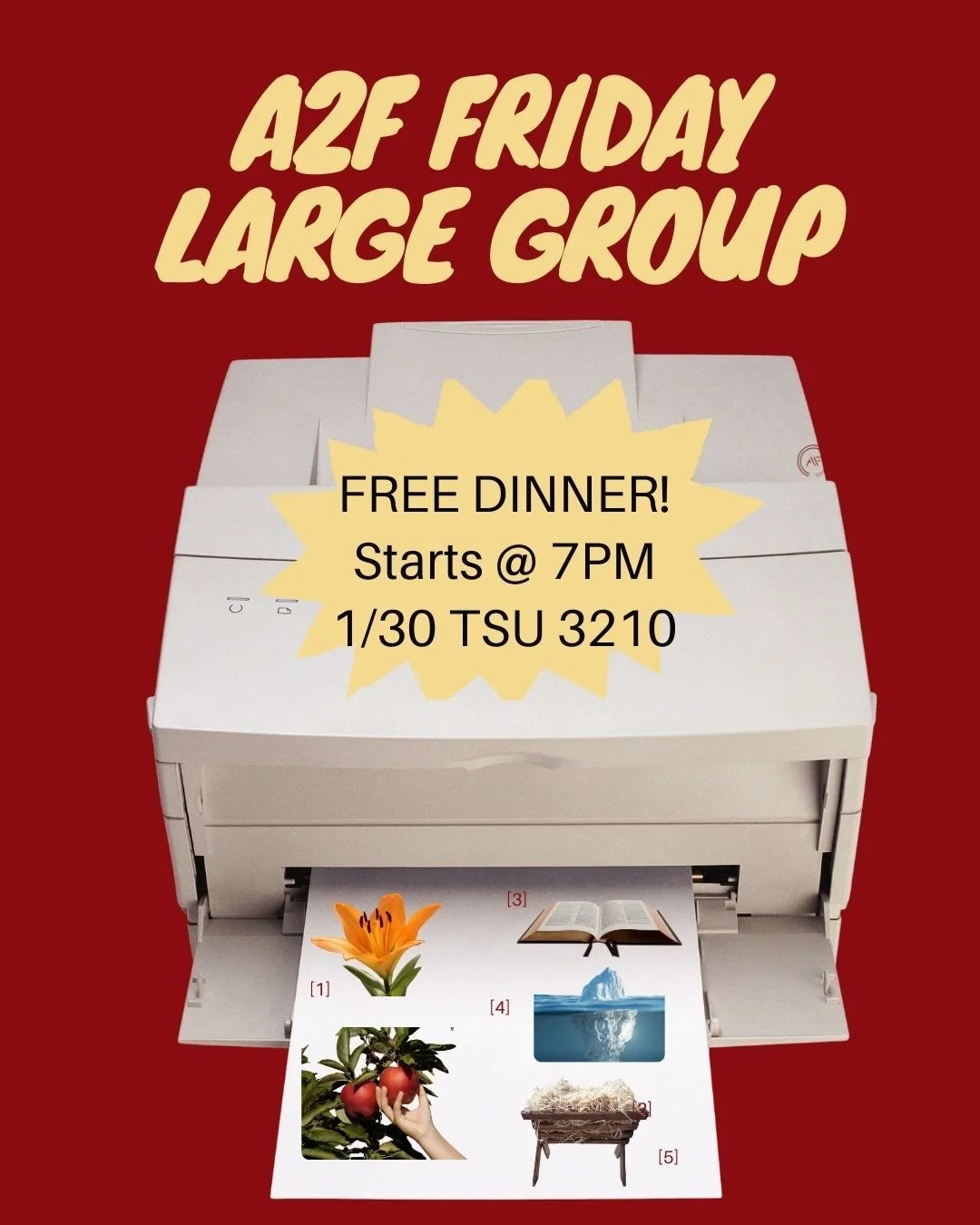Last week was great!😄 Let's do it again!🙌 Join us this Friday for our large group! Hope to see you there!