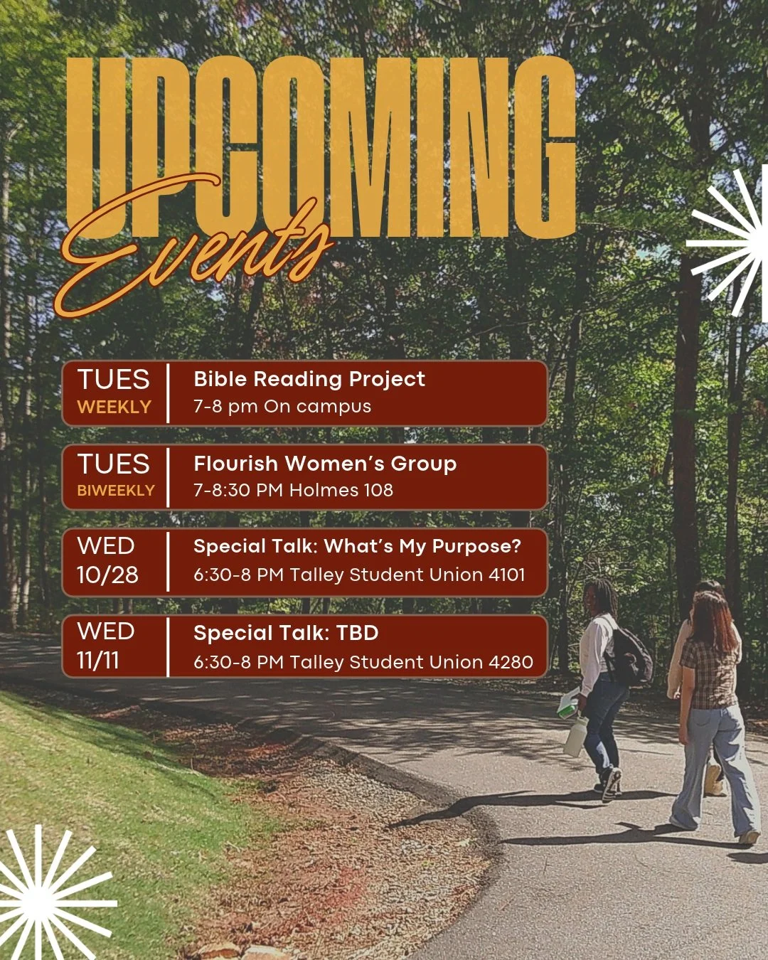 Check out what's next! Links in bio ⬆️ The Bible Reading Project &amp; Flourish start THIS week!