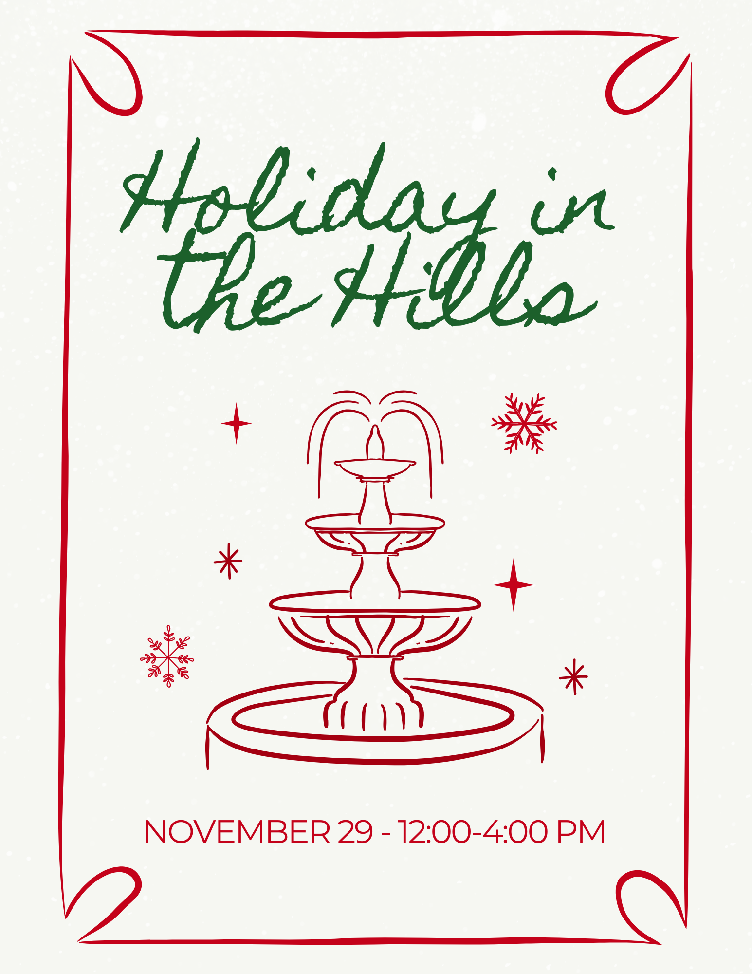 Holiday in the Hills