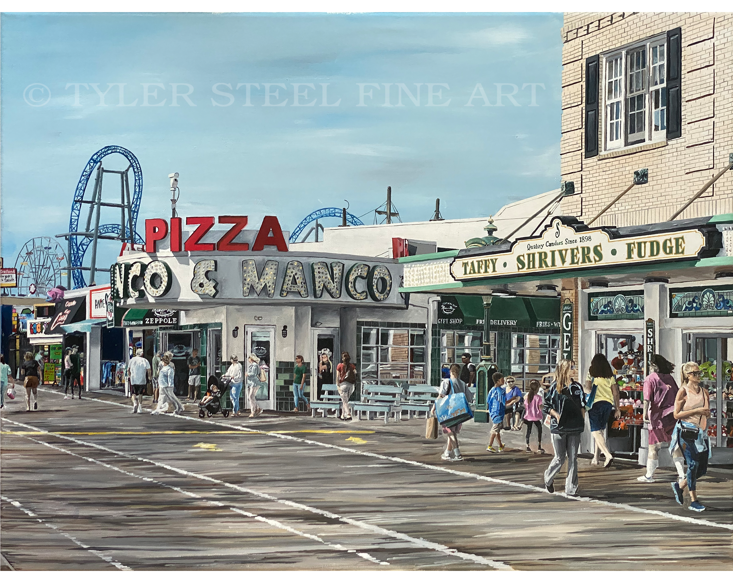 Ocean City New Jersey Boardwalk