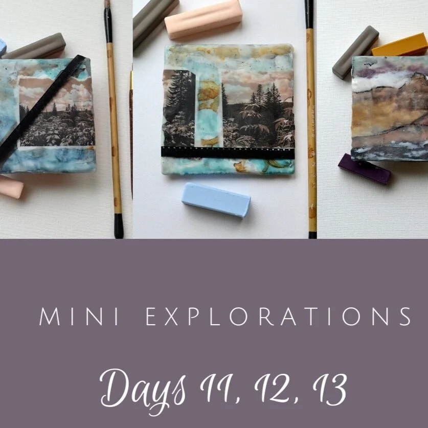 Recycling with Art - the 100 day Project (Days 11-14) 