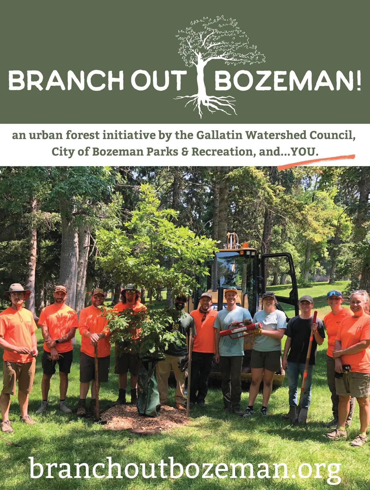 ⭐Website Launch!⭐

Trees are awesome. They provide 💧cleaner water, 🌳cooler summers, 😀happier people, and 🐦homes for wildlife. And we believe all of us should benefit from them equally. 

That&rsquo;s why Gallatin Watershed Council and the City of