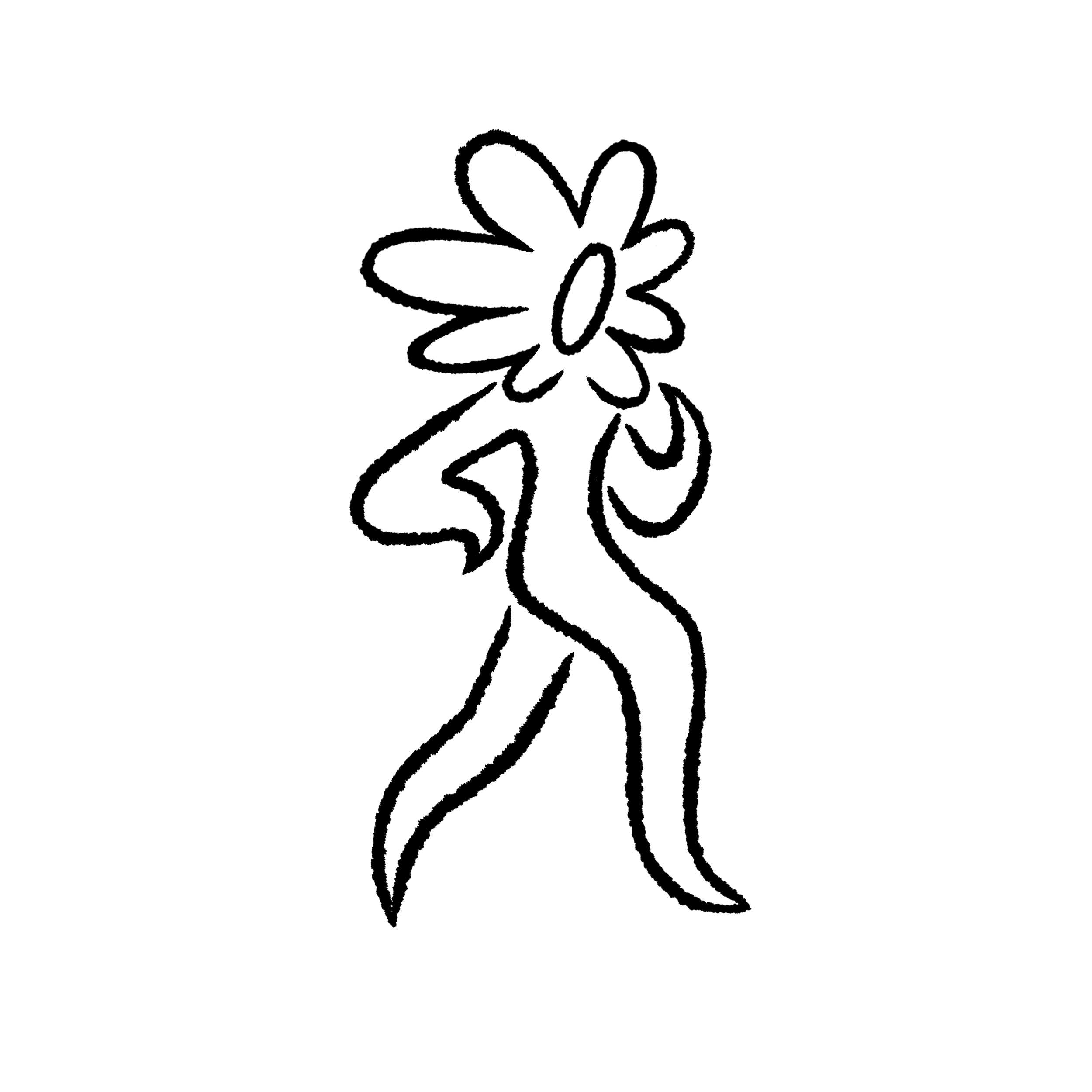 Monadh mascot, Wildflower Works, 2025