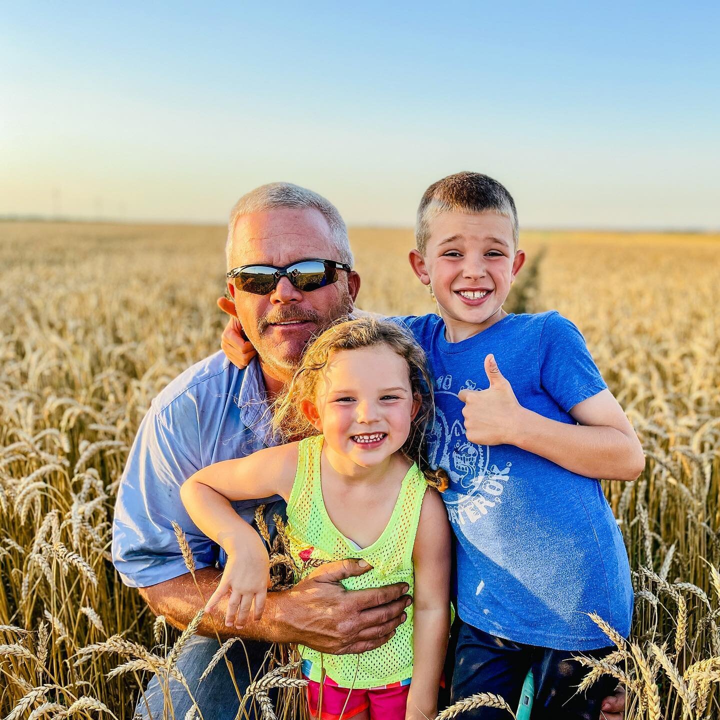 Here&rsquo;s to my most favorite guys - Happy Father&rsquo;s Day!

#fathersday #happyfathersday #farmingfamilies #wheatharvest #thisisoklahoma