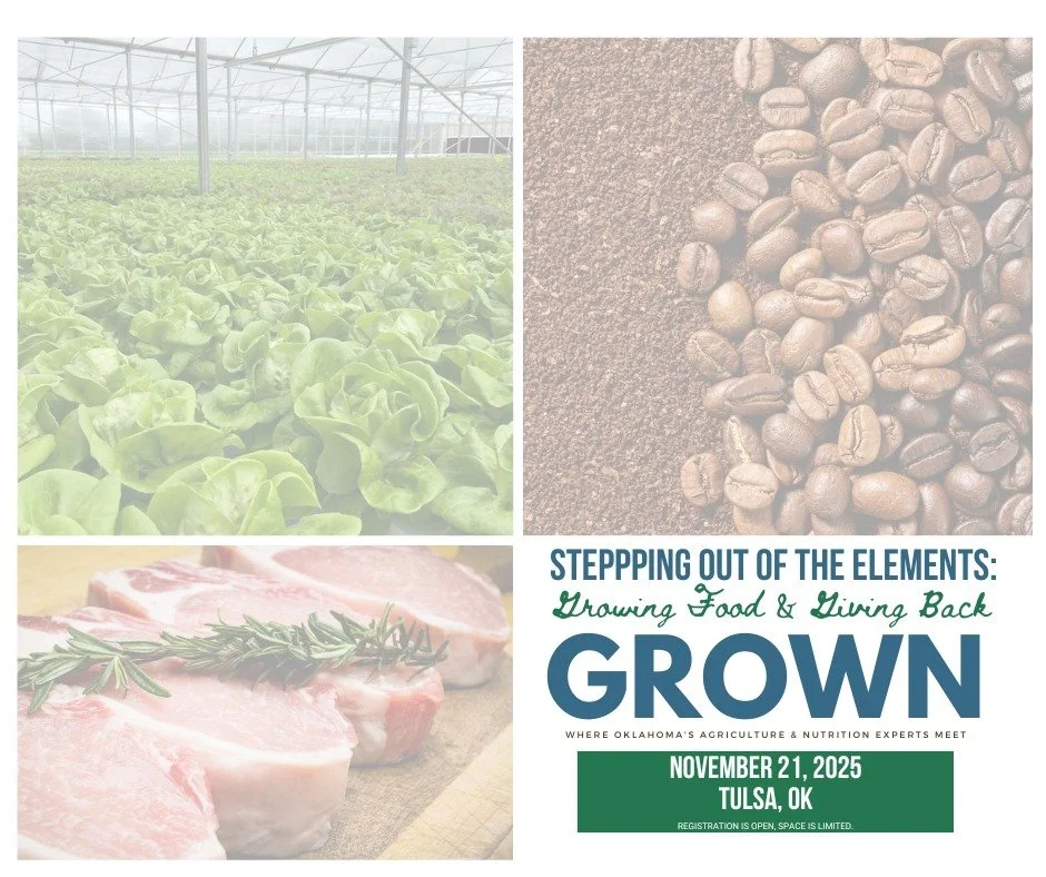 🌱 It's GROWN Month - just a few spots remain, register by November 7th: https://dirtroaddietitian.com/grown

GROWN 2025 - Stepping Out of the Elements: Growing Food, Giving Back
🥗 An opportunity to  see lettuce &amp; herbs thrive in a hydroponics s