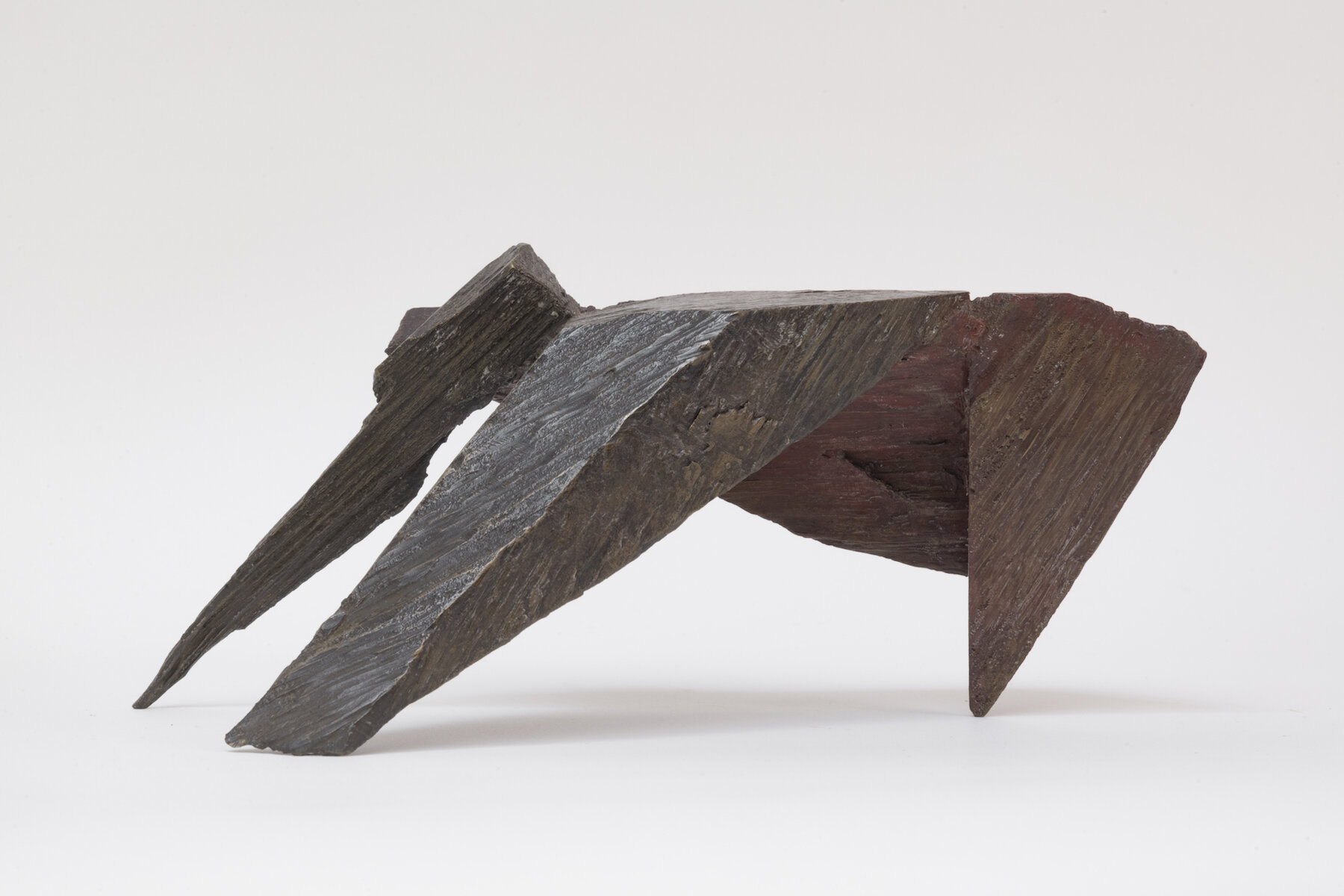   Ballygally , 2007, Unique cast bronze from wood, 4 x 5 x 9 in 