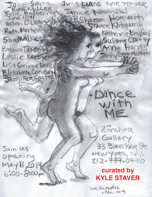 Kyle Staver, "Dance with Me" Exhibition Poster