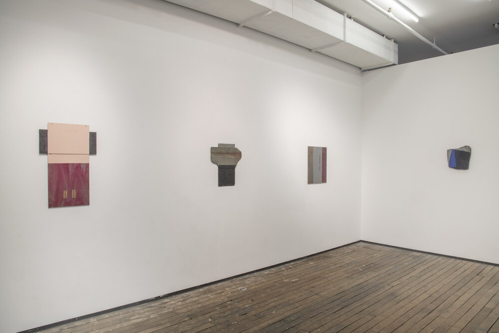 Installation view of Merrill Wagner: Works from the 80s at Zürcher Gallery, NY