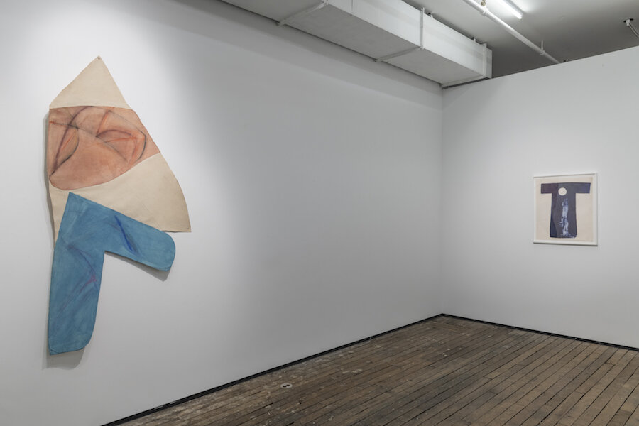 Installation view of Ten Years in New York at Zürcher Gallery, NY