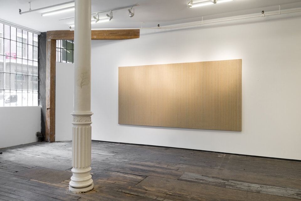 Installation view of Merrill Wagner: Works from the 70s at Zürcher Gallery NY