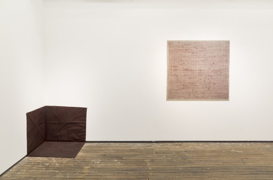 Installation view of Merrill Wagner: Works from the 70s at Zürcher Gallery NY