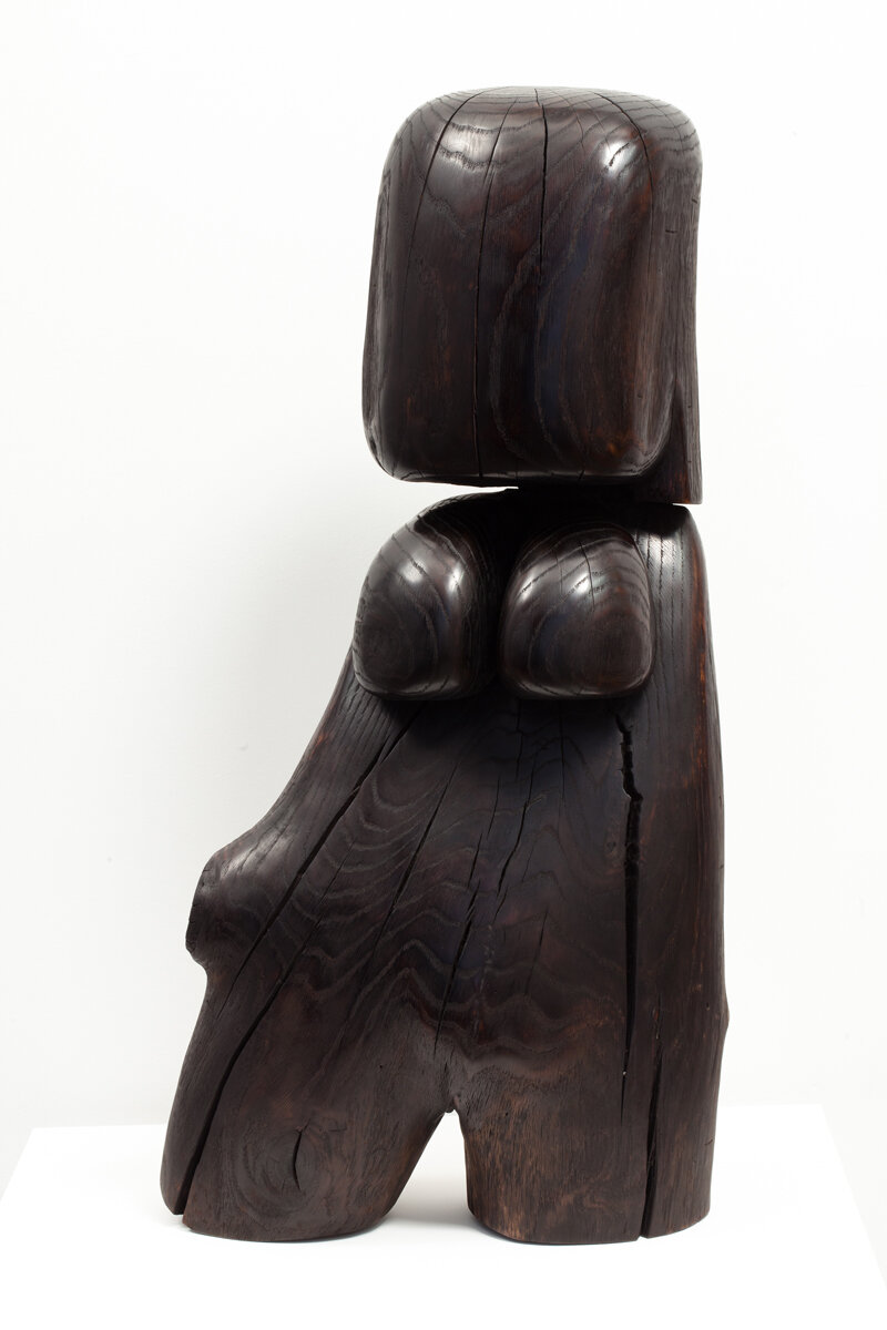  Standing Woman , 2009-2010, oak, 27,5 x 13,7 x 7,9 in (70 x 35 x 20 cm) 