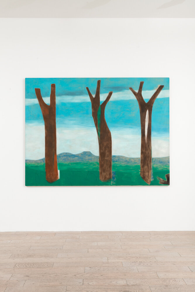  Sans titre, 1991, huile sur toile, 150 x 200 cm 