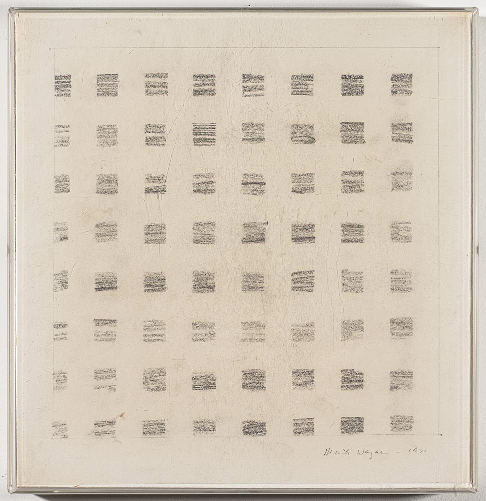 Untitled, 1971, 10 x 9.75 inches, graphite on paper