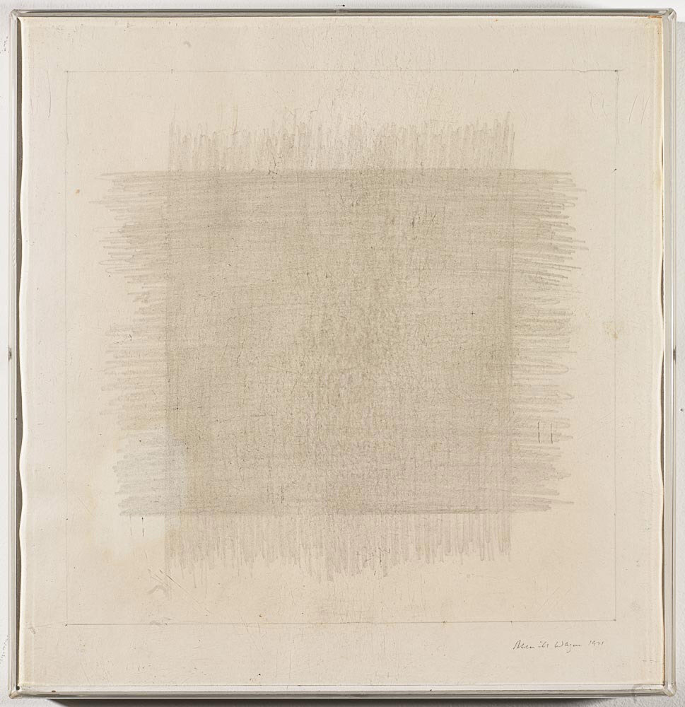 Untitled, 1971, 10 x 9.75 inches, graphite on paper 