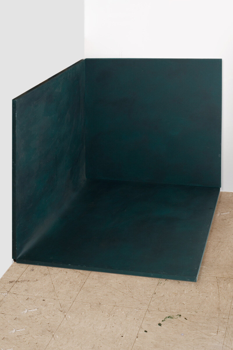  Viridian, 1974, 48 inches square, oil on canvas 
