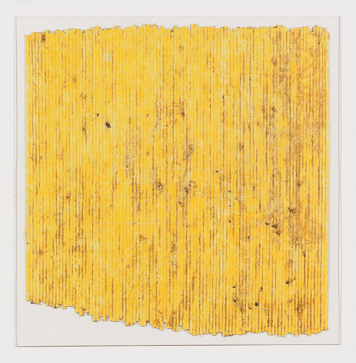  Untitled 2 of 2, 1978, 49 x 48 inches, pastel and tape on Plexiglass 